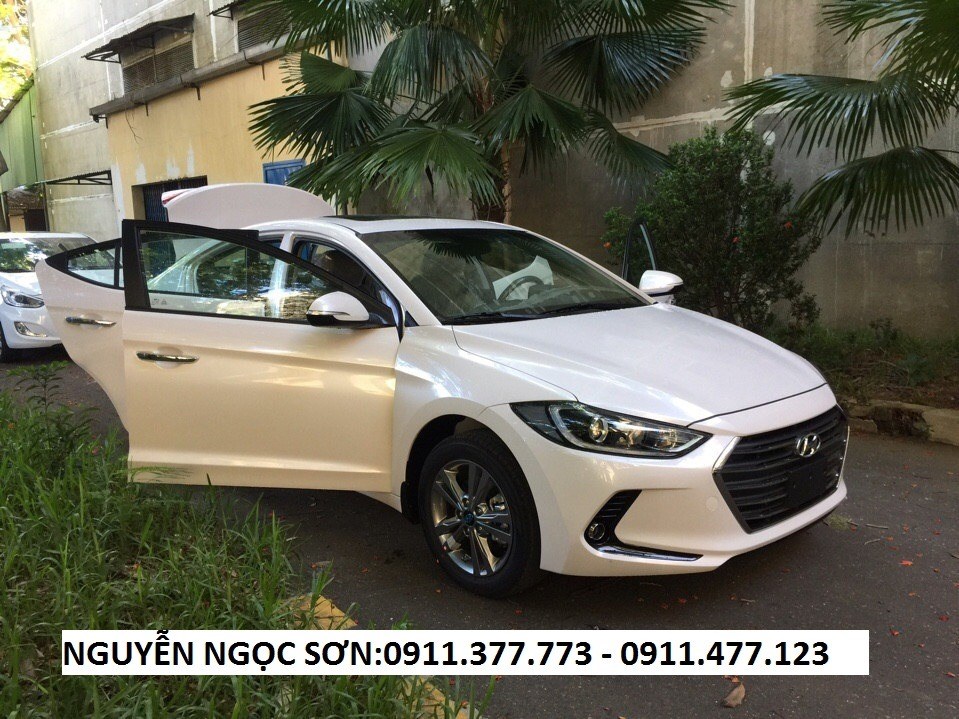 Bán ô tô Hyundai Elantra năm 2017, màu trắng, nhập khẩu  -20