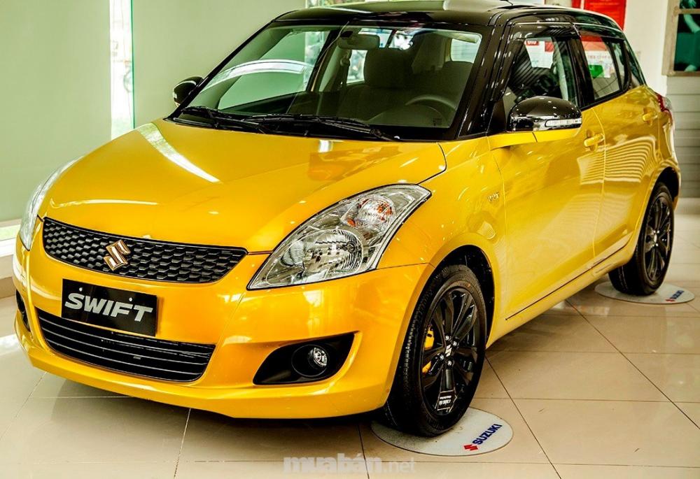 Bán ô tô Suzuki Swift đời 2017, màu vàng, nhập khẩu nguyên chiếc-0