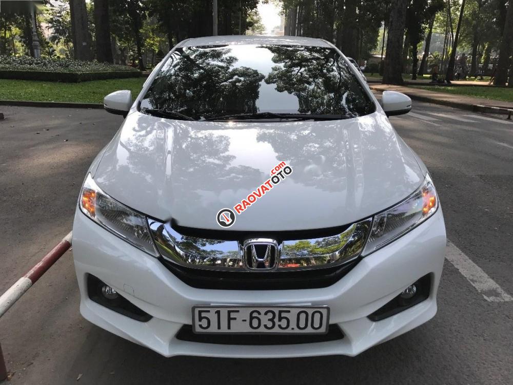 Bán Honda City 1.5AT đời 2016, màu trắng số tự động, 548 triệu-0