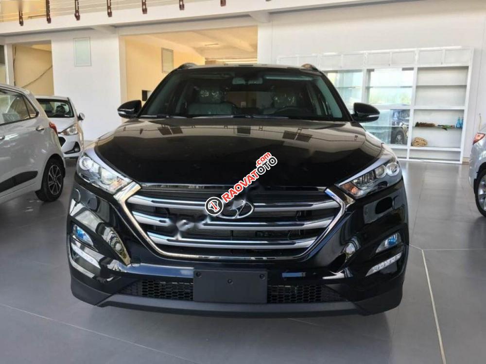 Bán ô tô Hyundai Tucson 2017, màu đen, nhập khẩu nguyên chiếc, 935tr-1