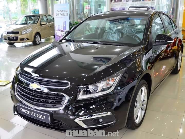 Bán ô tô Chevrolet Cruze đời 2017, màu đen, nhập khẩu  -0