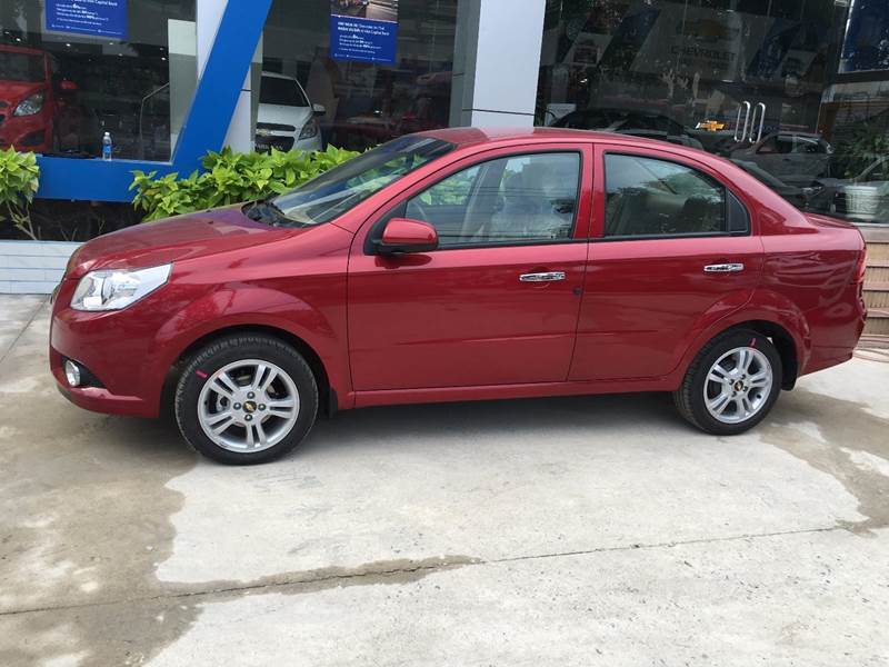 Bán xe Chevrolet Aveo đời 2017, màu đỏ, nhập khẩu chính hãng-10