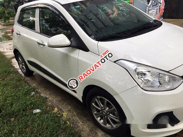 Bán ô tô Hyundai Grand i10 1.0 AT đời 2015, màu trắng-4