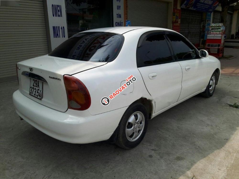 Bán ô tô Daewoo Lanos năm 2004, màu trắng xe gia đình, giá tốt-1