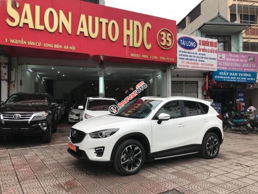 Cần bán Mazda CX 5 2.0L Facelift đời 2016, màu trắng giá cạnh tranh-0