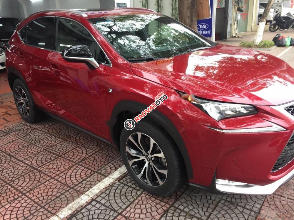 Bán Lexus NX 200T đời 2016, màu đỏ, nhập khẩu-8