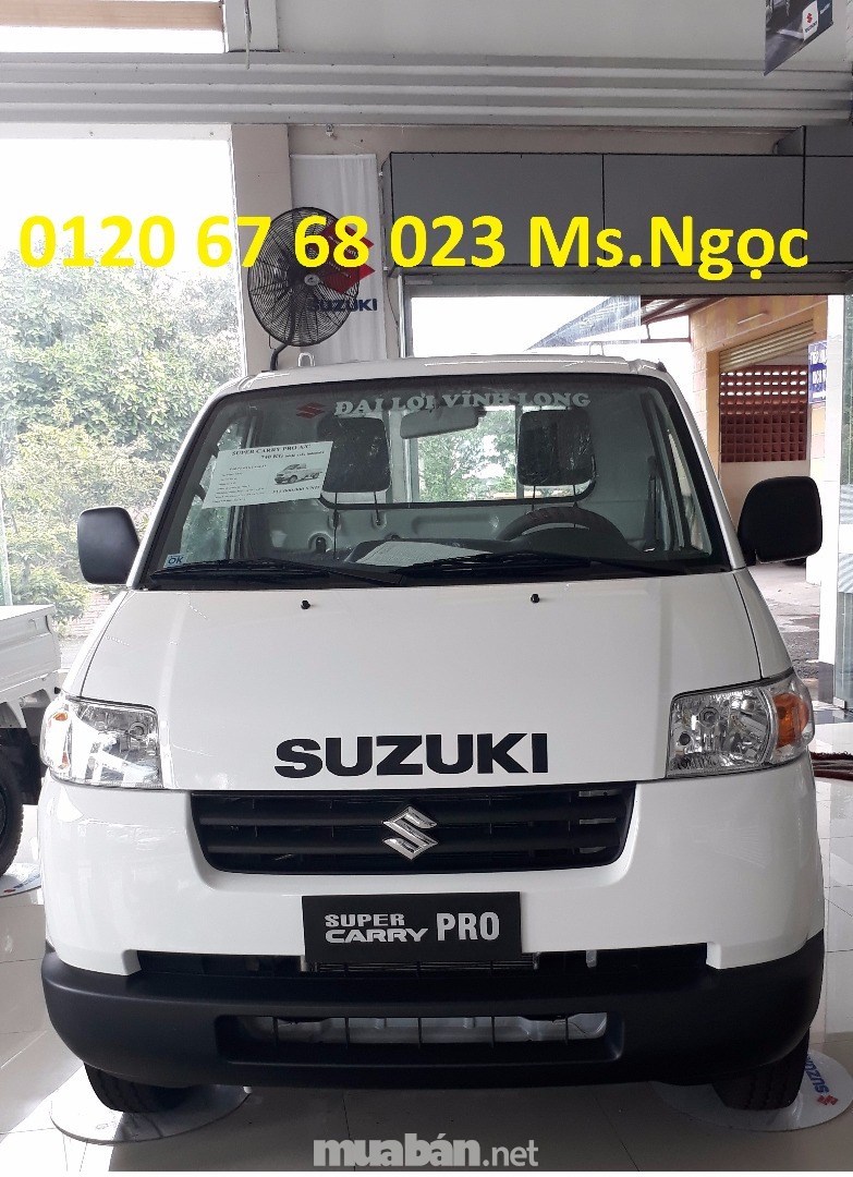 Bán Suzuki Super Carry Pro 2017, màu trắng, nhập khẩu  -0