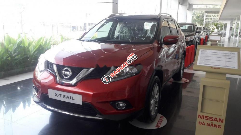 Bán Nissan X trail 2.0L AT Limited Edition đời 2017, màu đỏ-2