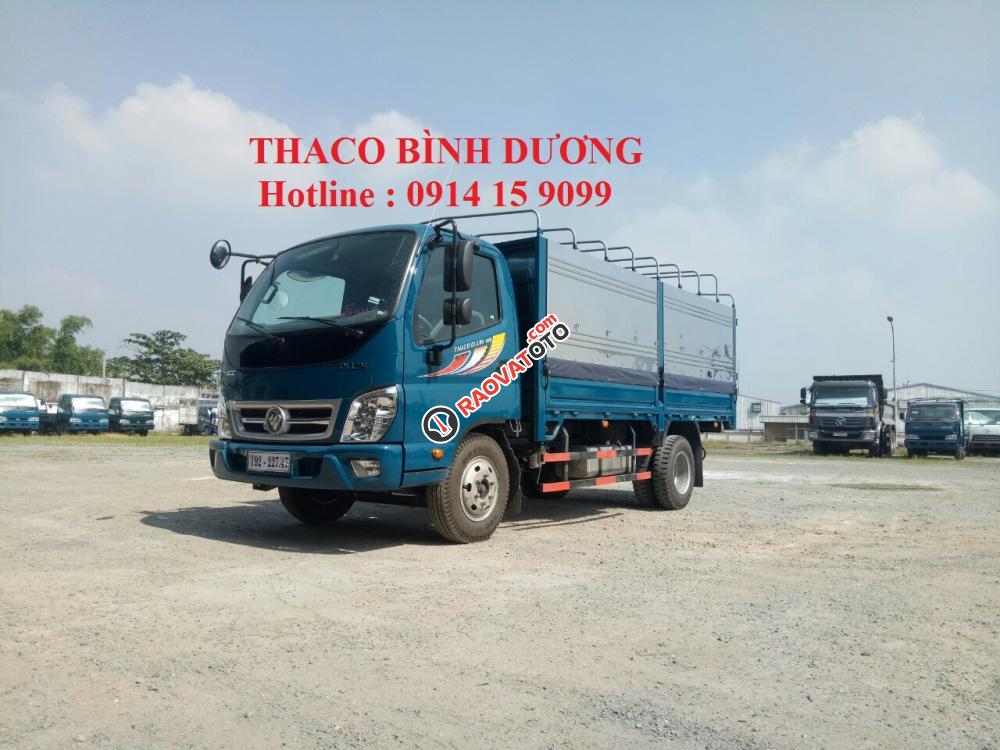 Bán xe Thaco Ollin 360 đời 2017, thùng 5 bửng dài 4m25, giá 308tr, liên hệ 0914159099-5
