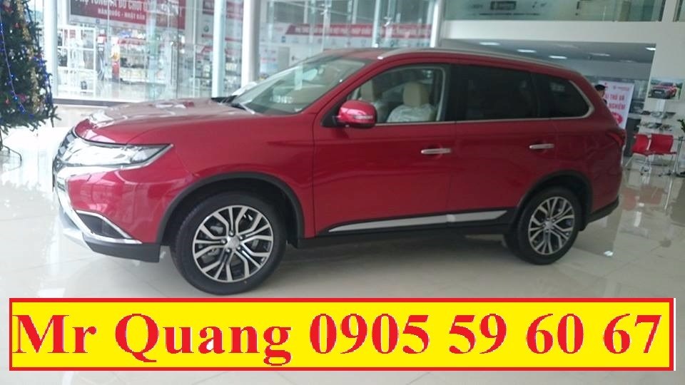 Cần bán Mitsubishi Outlander năm 2017, màu đỏ, nhập khẩu Nhật Bản-13