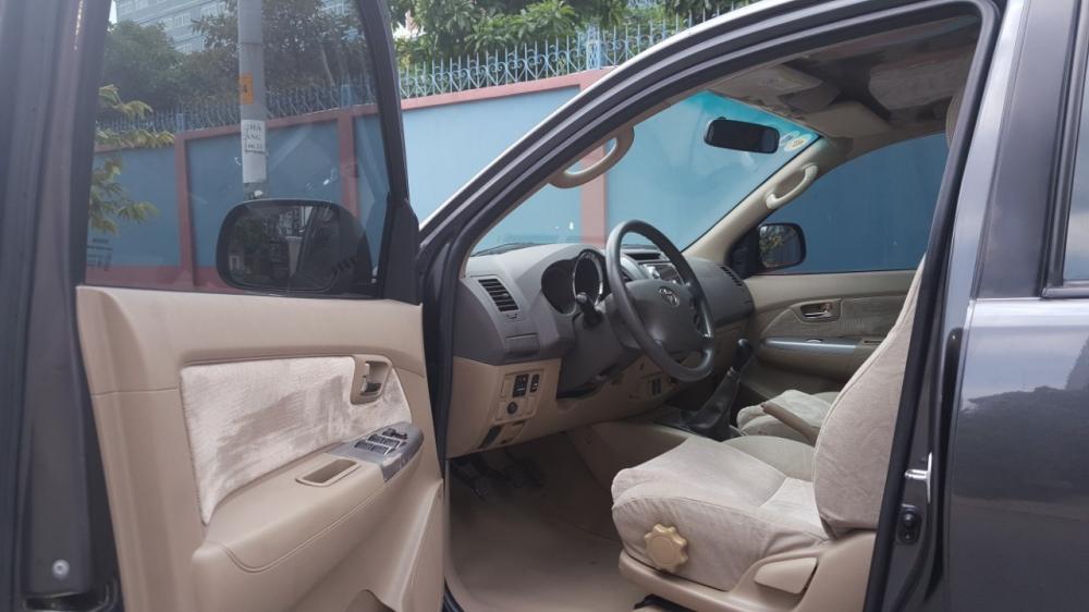 Bán Toyota Fortuner đời 2010, màu xám, xe nhập, số sàn-9