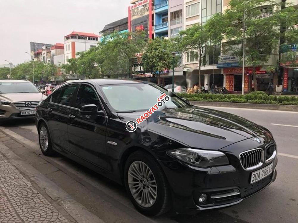 Bán xe BMW 5 Series 520i sản xuất 2015, màu đen-7