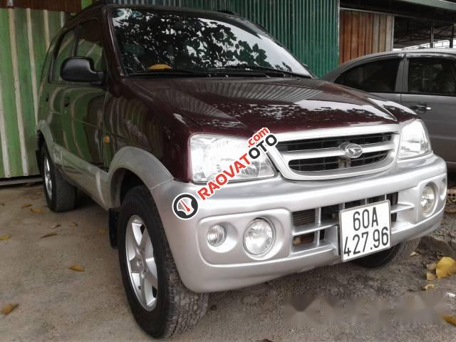 Bán xe Daihatsu Terios đời 2005, màu đỏ, nhập khẩu Nhật Bản số sàn, giá chỉ 179 triệu-3