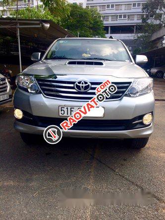 Bán Toyota Fortuner đời 2016, màu bạc-5