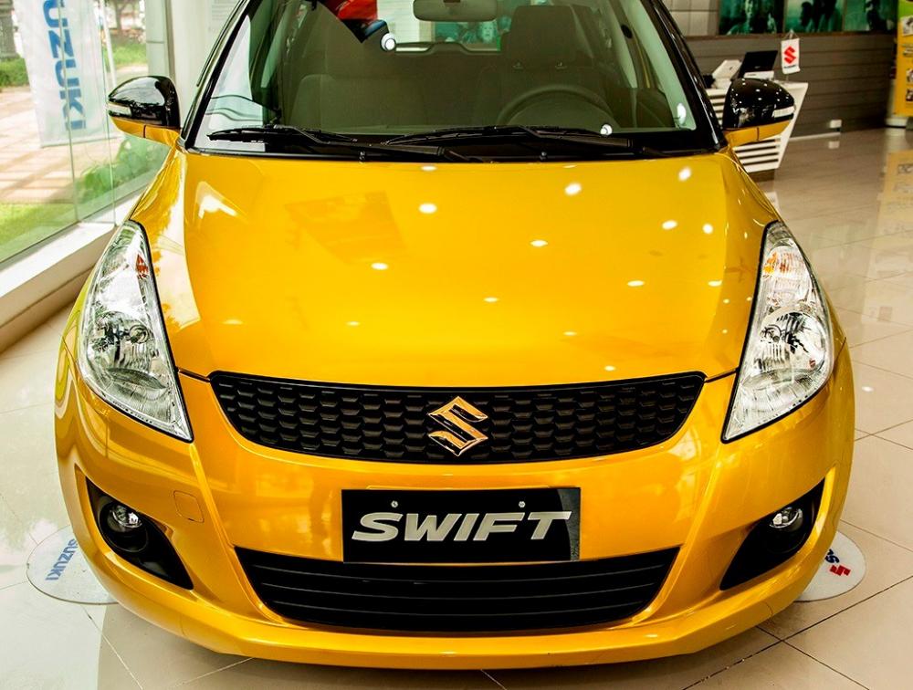 Bán ô tô Suzuki Swift đời 2017, màu vàng, nhập khẩu nguyên chiếc-2