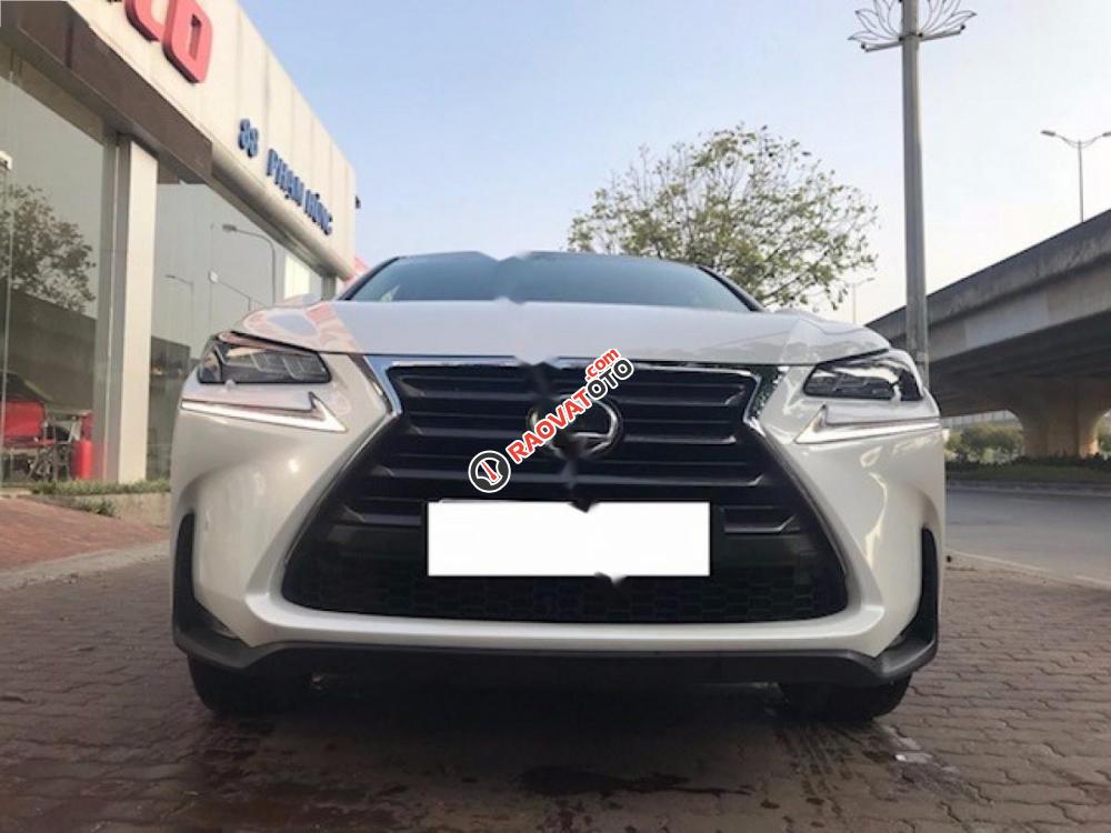 Bán Lexus NX 200T sản xuất 2016, màu trắng, nhập khẩu nguyên chiếc-1