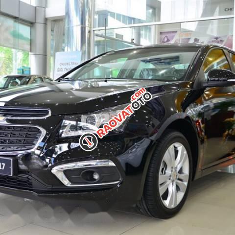 Bán Chevrolet Cruze LTZ năm 2017, màu đen-2