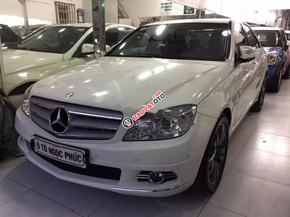 Bán xe Mercedes C200 Kompressor Avantgarde năm 2008, màu trắng chính chủ, 495 triệu-1