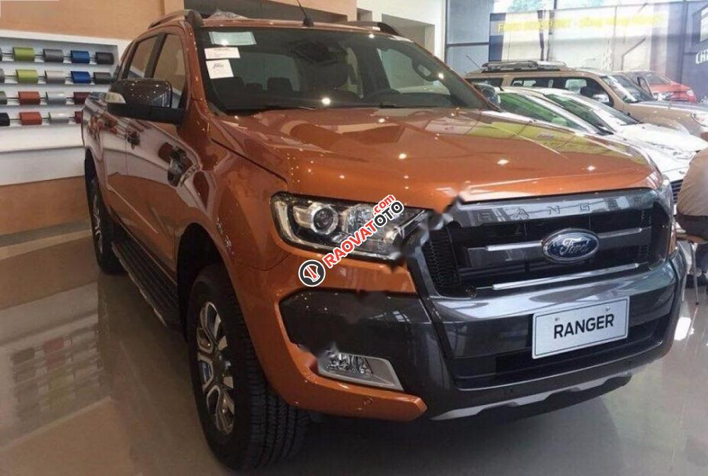 Bán ô tô Ford Ranger Wildtrak 3.2L 4x4 AT đời 2017, nhập khẩu-1