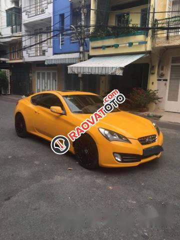 Bán Hyundai Genesis 2.0 Turbo năm 2009, màu vàng, nhập khẩu  -3