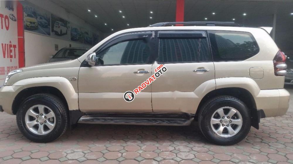 Bán xe Toyota Land Cruiser Prado GX đời 2008, màu vàng, xe nhập -0