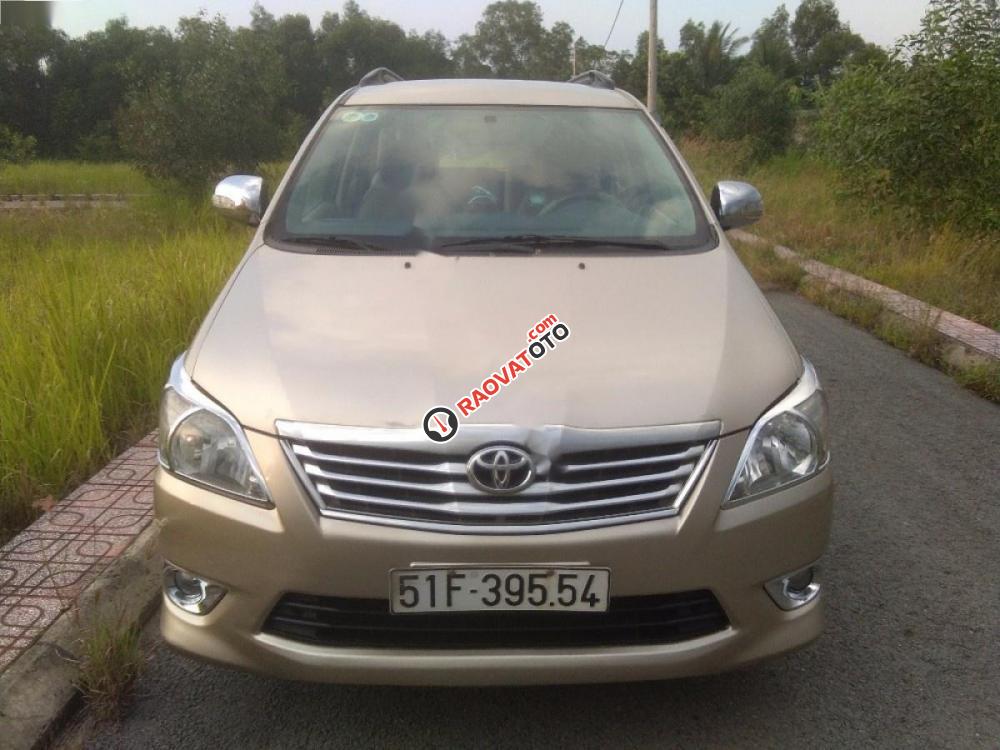 Cần bán lại xe Toyota Innova J năm 2008, màu ghi vàng -3