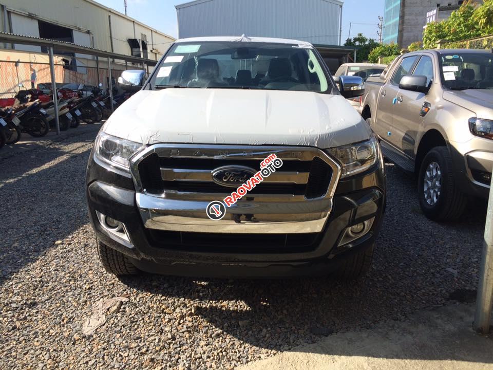 Bán Ford Ranger Bắc Giang, phiên bản XLT giá rẻ 4x4 MT đời 2017, hỗ trợ trả góp hơn 80%-0