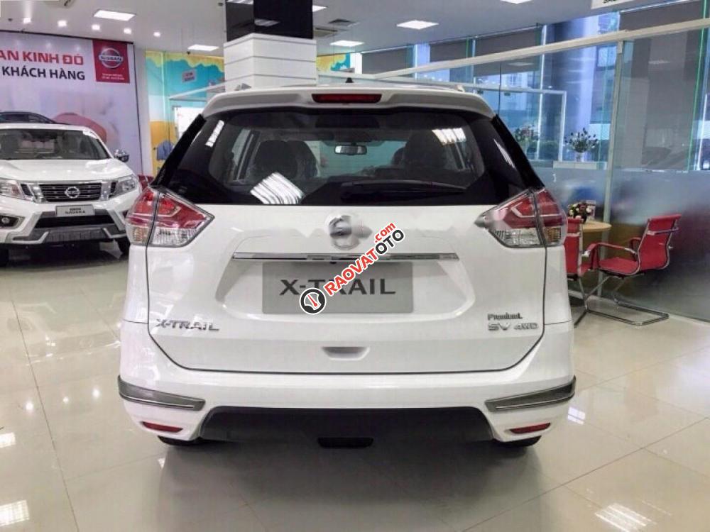 Bán xe Nissan X trail 2.5 SV 4WD Premium đời 2017, màu trắng, 966tr-2