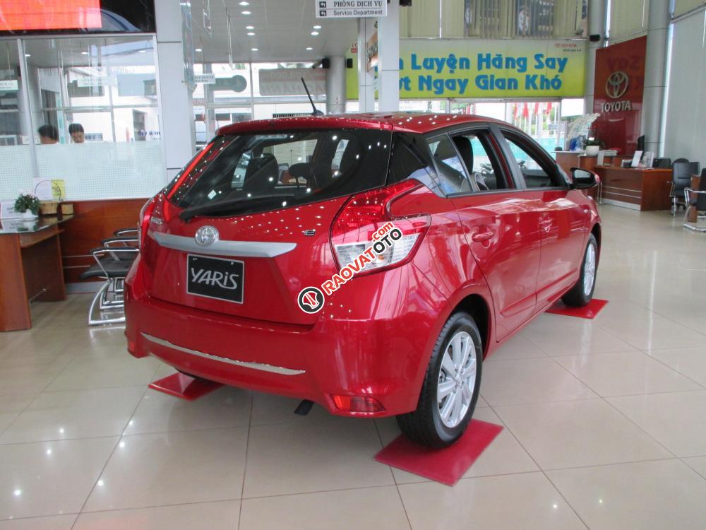 Toyota Yaris 1.5E 2017, màu đỏ, nhập khẩu Thái Lan, giao ngay Toyota Hùng Vương-1