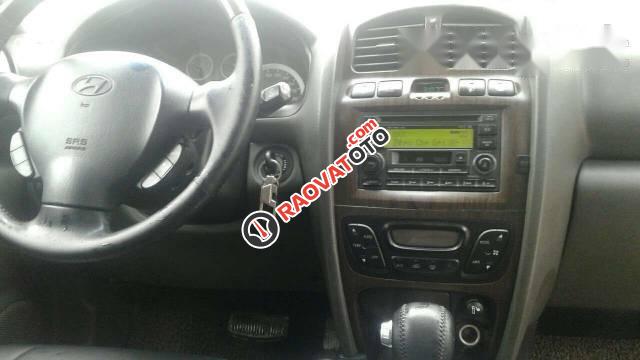 Bán ô tô Hyundai Santa Fe đời 2007, màu bạc  -3