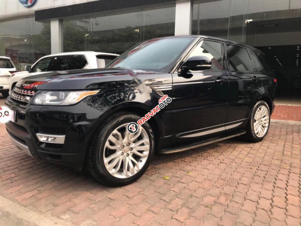 Cần bán gấp LandRover Range Rover HSE Sport 3.0 đời 2014, màu đen, xe nhập-1