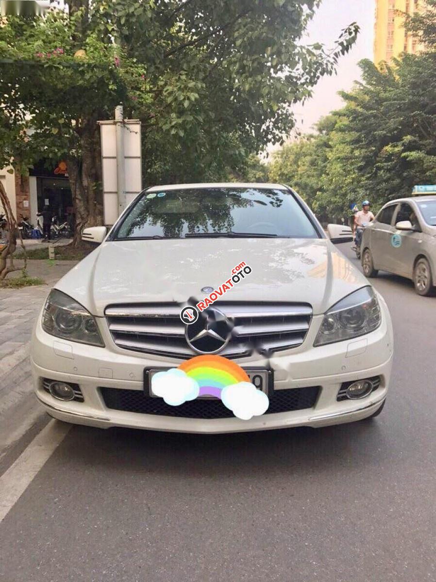 Bán Mercedes C230 2009, màu trắng chính chủ, giá 485tr-0