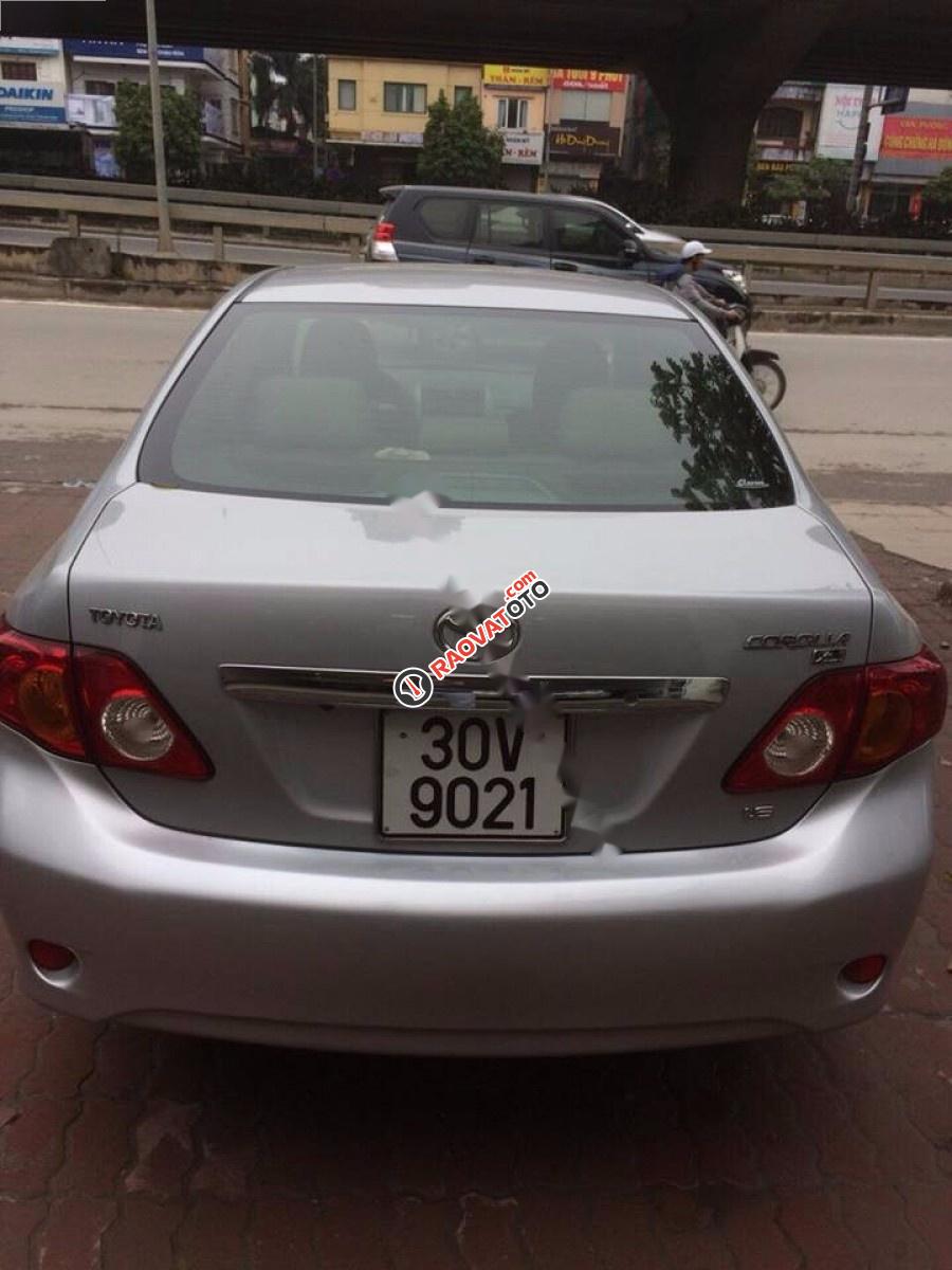 Bán Toyota Corolla XLi 1.6 AT đời 2009, màu bạc, nhập khẩu như mới-1