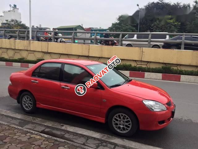 Bán Mitsubishi Lancer 1.6AT năm 2003, màu đỏ-0