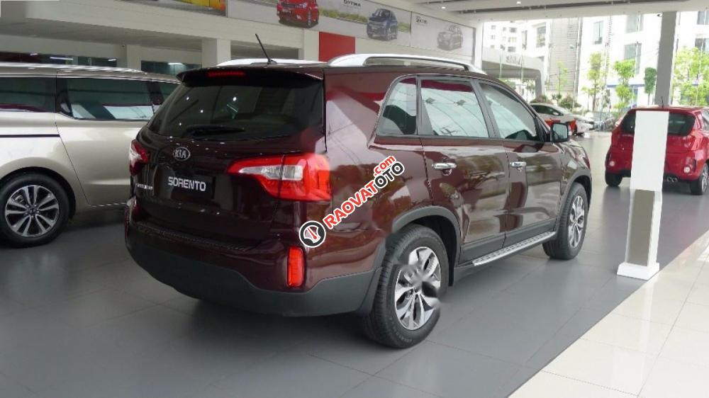 Cần bán xe Kia Sorento GATH đời 2017, màu đỏ, 903tr-5