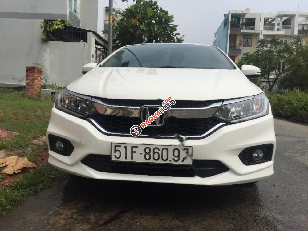 Cần bán Honda City 1.5 đời 2017, màu trắng số tự động-0