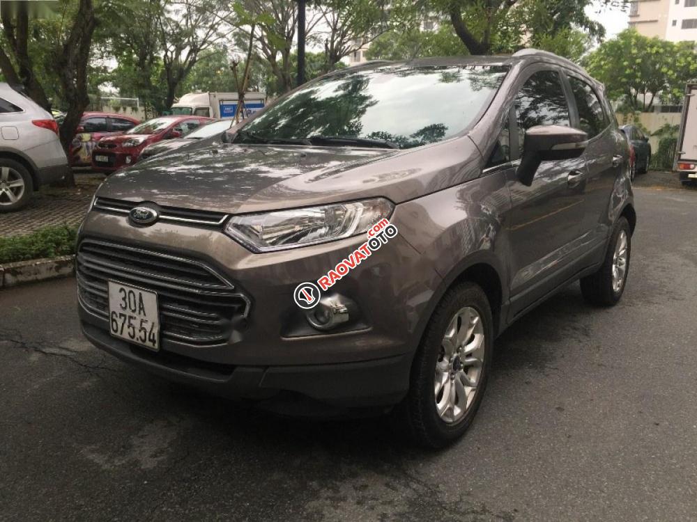 Chính chủ bán Ford EcoSport Titanium 1.5L AT đời 2015, màu nâu-3