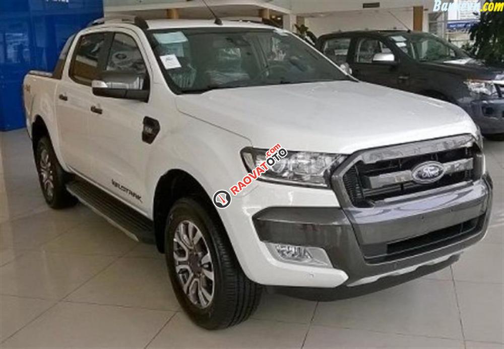 Bán ô tô Ford Ranger XLS MT năm 2017, màu trắng, xe nhập, giá 652tr-0