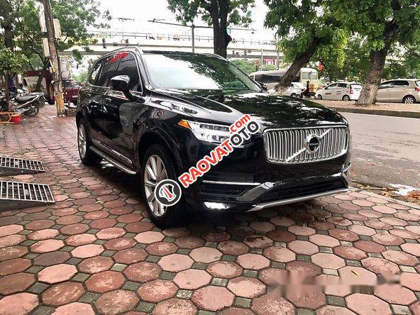 Bán ô tô Volvo XC90 T6 đời 2017, màu đen, nhập khẩu nguyên chiếc-2