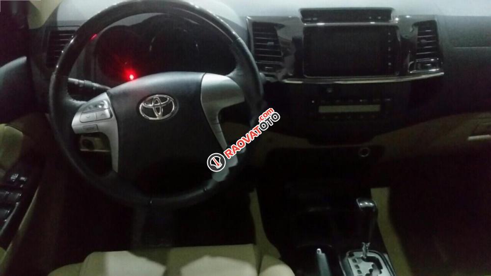 Cần bán lại xe Toyota Fortuner 2.7 AT đời 2015, màu bạc giá cạnh tranh-4