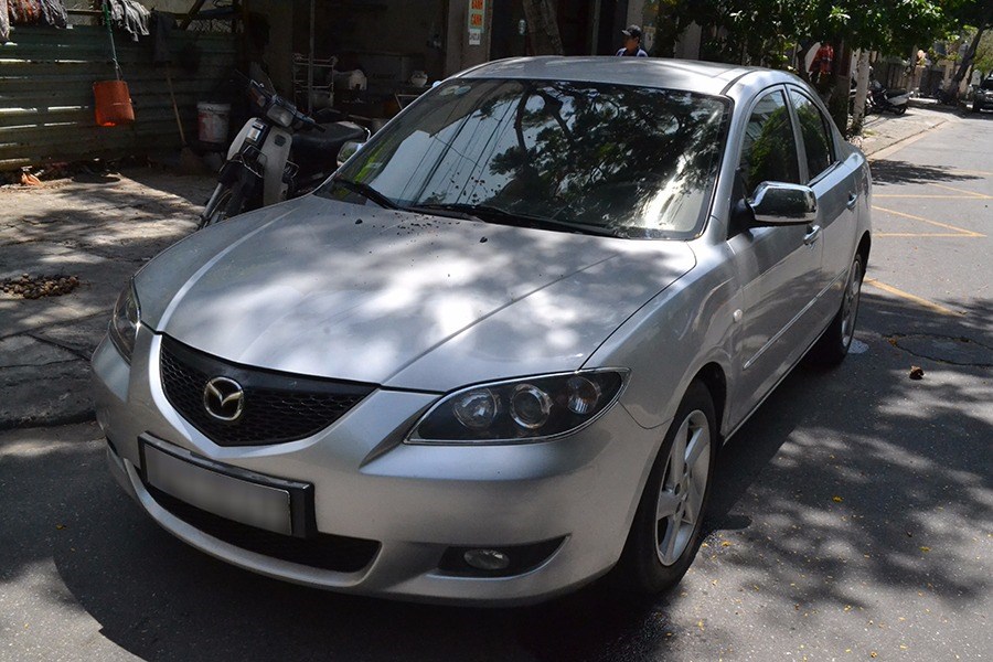 Bán Mazda 3 đời 2007, màu bạc, nhập khẩu, số tự động-2