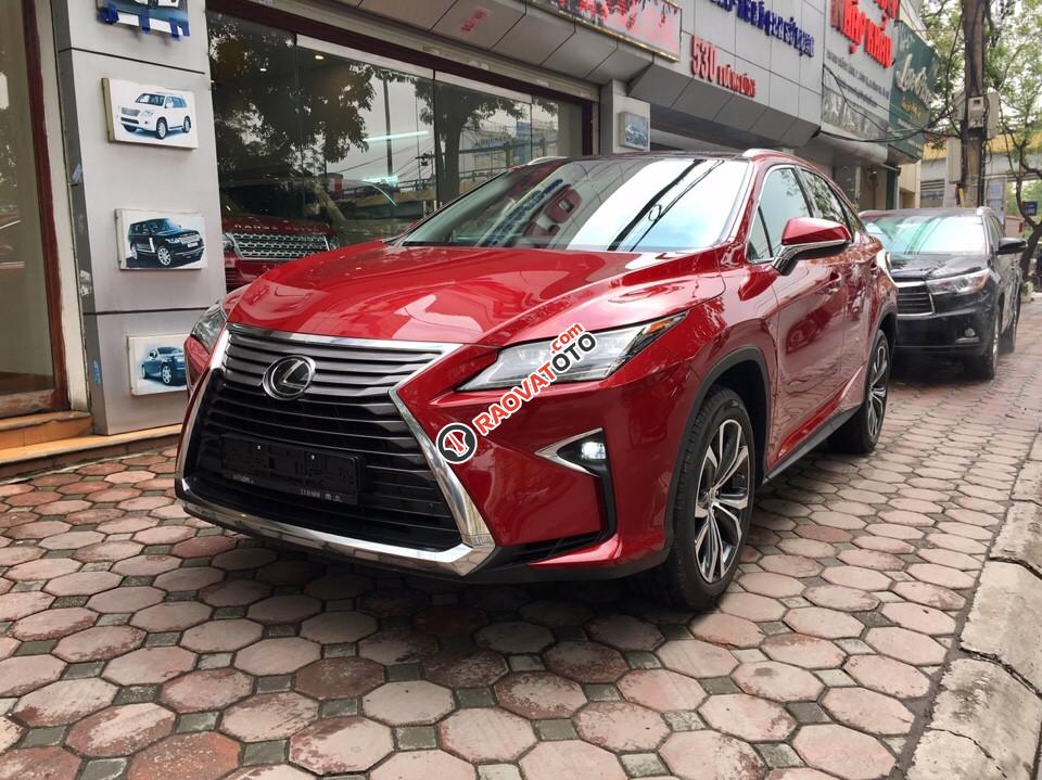 Bán Lexus RX 200T sx 2016, màu đỏ, xe nhập Mỹ LH: 0982.84.2838-2