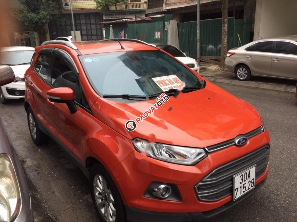 Cần bán lại xe Ford EcoSport Titanium 1.5L AT đời 2015, màu đỏ chính chủ, 528 triệu-4