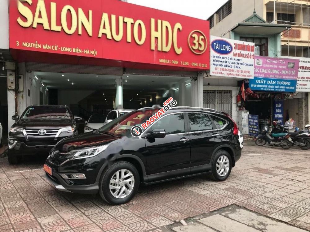 Cần bán xe Honda CR V 2.0 AT đời 2015, màu đen số tự động-9