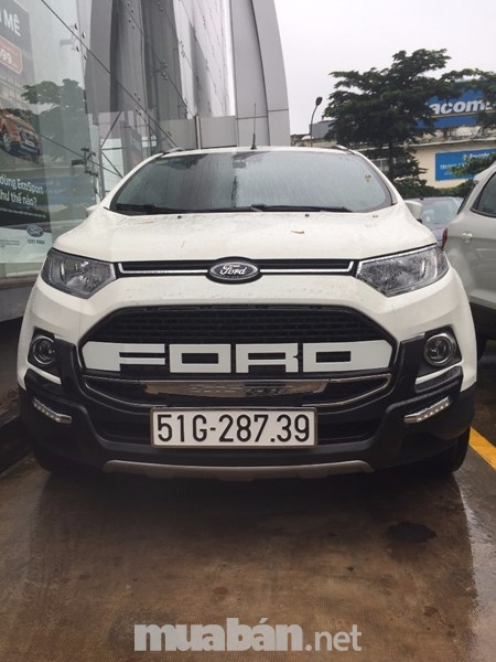 Cần bán Ford EcoSport năm 2017, màu trắng, nhập khẩu chính hãng, giá chỉ 580 triệu-0