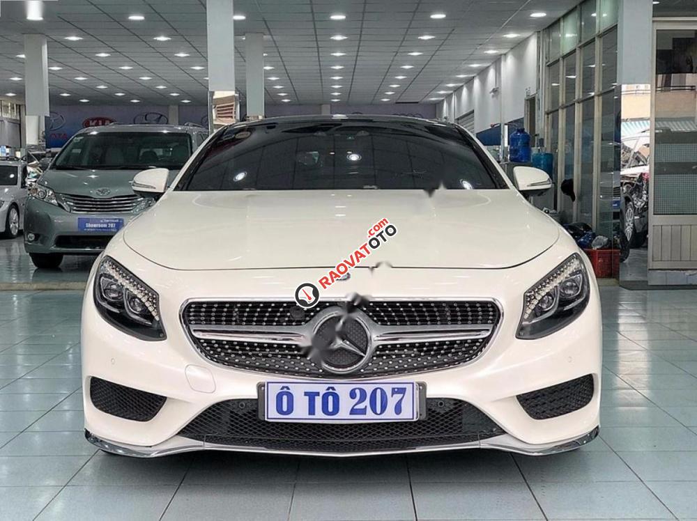 Cần bán gấp Mercedes S500 4Matic đời 2015, màu trắng, nhập khẩu nguyên chiếc-6