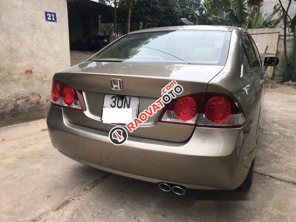 Bán Honda Civic 1.8AT đời 2008, màu xám-3