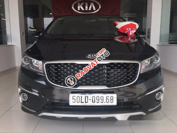 Bán Kia Sedona sản xuất 2017, màu đen-1