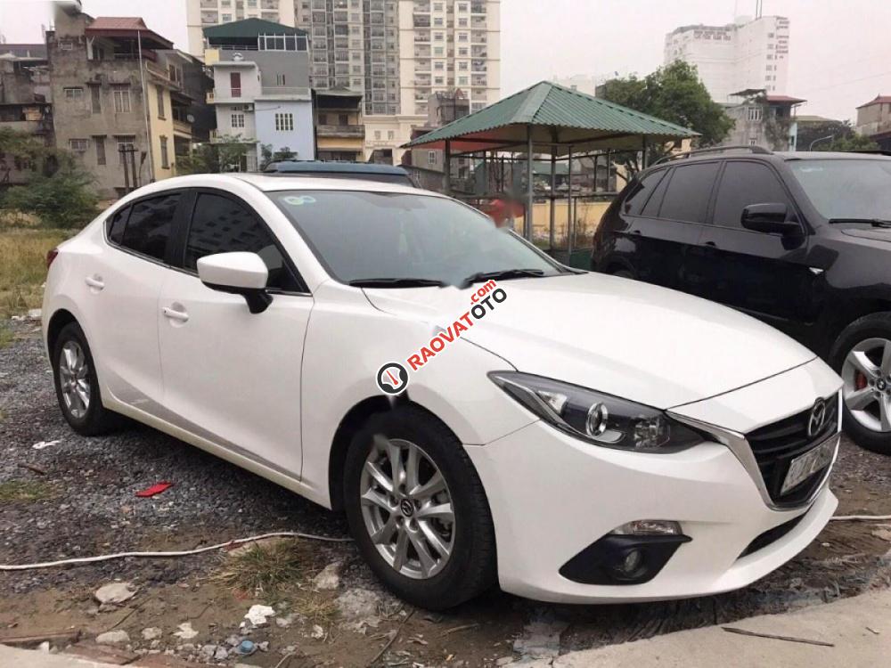 Bán ô tô Mazda 3 sản xuất 2015, màu trắng-1