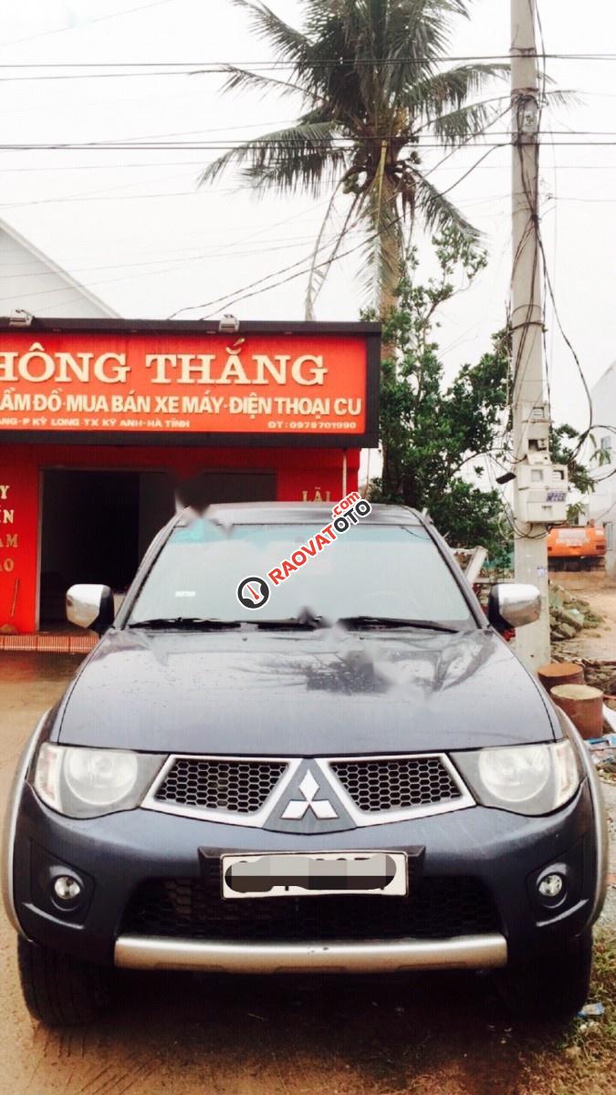 Bán xe Mitsubishi Triton năm 2009, màu xám, nhập khẩu  -5